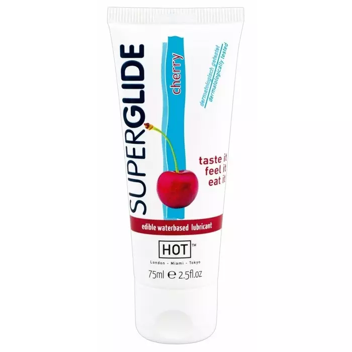 Интимная смазка hot HOT superglide Cherry 75 мл Photo 2