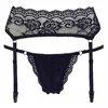 String & Suspenders black L, Cottelli Collection Photo 3