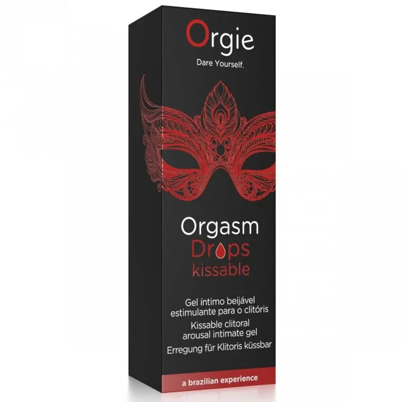 Orgie Orgasm Drops kissable 30 мл — интимный усилитель Photo 4