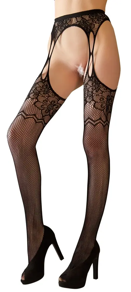 Suspender tights Cottelli Collection S-L Photo 8