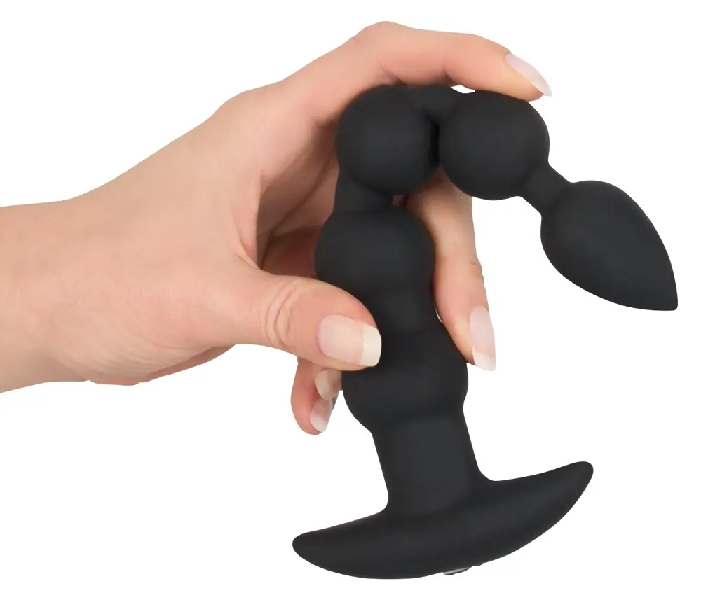 Анальная пробка Black Velvets Rechargeable Bea — 21 см Photo 12