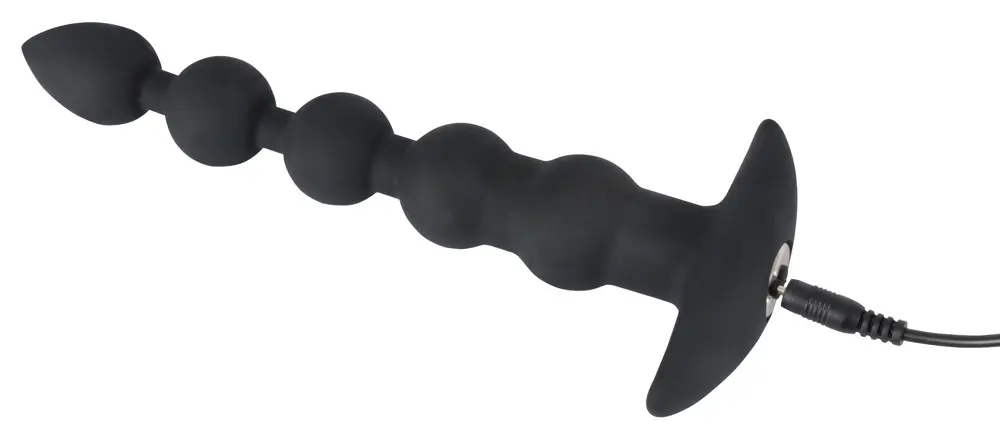 Анальная пробка Black Velvets Rechargeable Bea — 21 см Photo 13
