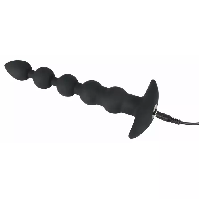 Anālā nekustamā Black Velvets Rechargeable Bea — 21 cm Photo 5