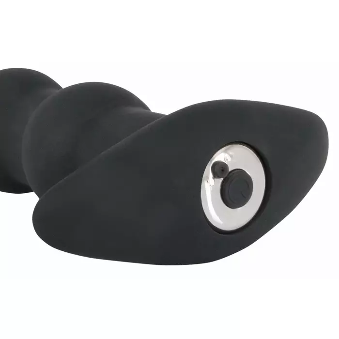 Anālā nekustamā Black Velvets Rechargeable Bea — 21 cm Photo 7