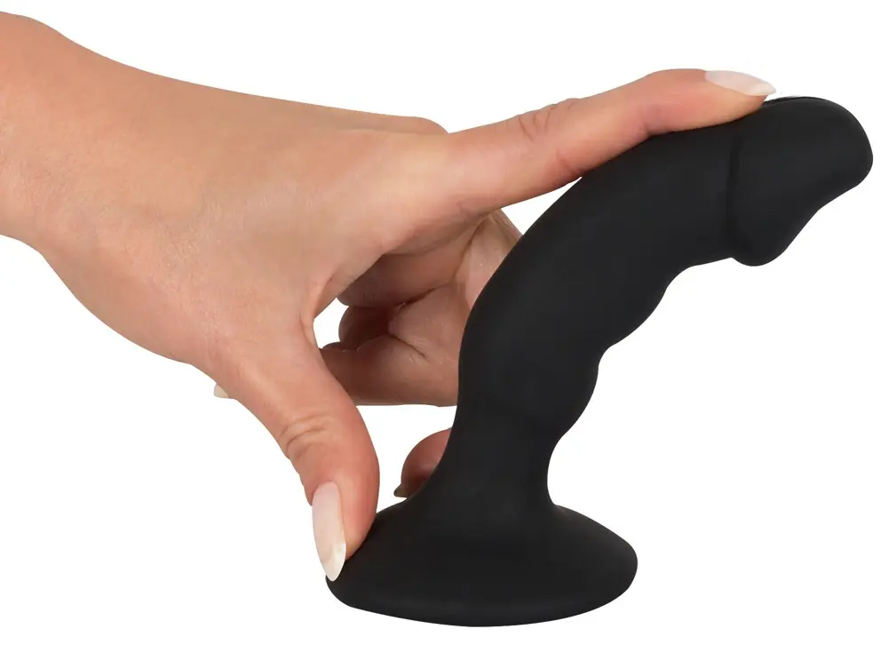 Анальная пробка Black Velvets Rechargeable Plu — силикон 14 см Photo 12