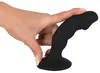 Анальная пробка Black Velvets Rechargeable Plu — силикон 14 см Photo 12