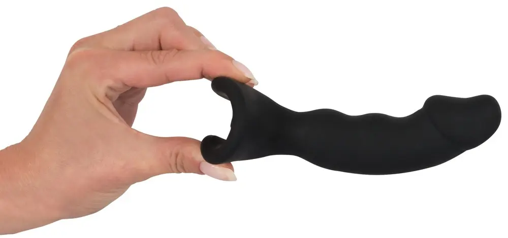 Анальная пробка Black Velvets Rechargeable Plu — силикон 14 см Photo 13