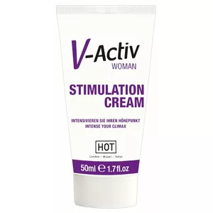 Stimulējošs krēms hot V-Activ 50 ml — lokāls intīmās zonas stimulators