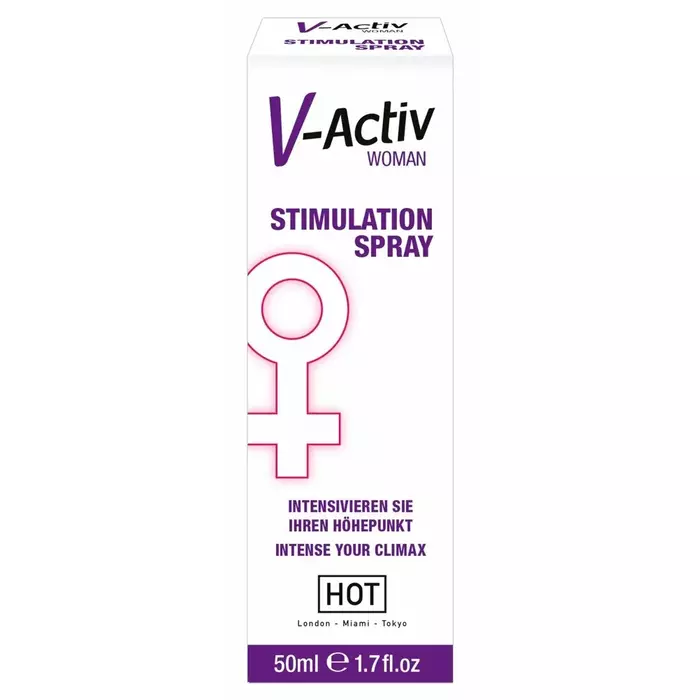 Стимулирующий спрей Hot V-Activ 50 мл Photo 2