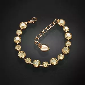 Aproce "Klasika IV (Golden Shadow)" ar Swarovski™ kristāliem