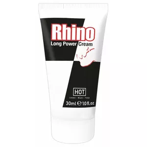 Stimulējošs krēms hot Rhino Long Power Cream 30 — intīmais krēms 30 ml