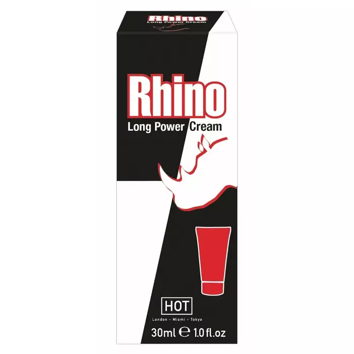 Интимный возбуждающий крем hot Rhino Long Power Cream 30 Photo 2