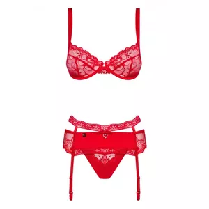 Комплект бюстгальтера Obsessive L/XL Черный 22132493131