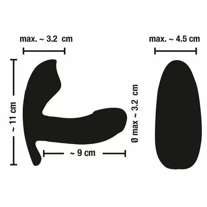Panty vibrator Sweet Smile RC — 10.7 cm Photo 8