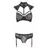Lingerie set Cottelli Collection Lace bra set 80C / M Photo 4
