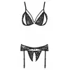 Lace suspender set Cottelli Collection L Photo 4