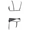 Lace suspender set Cottelli Collection — size XL Photo 6