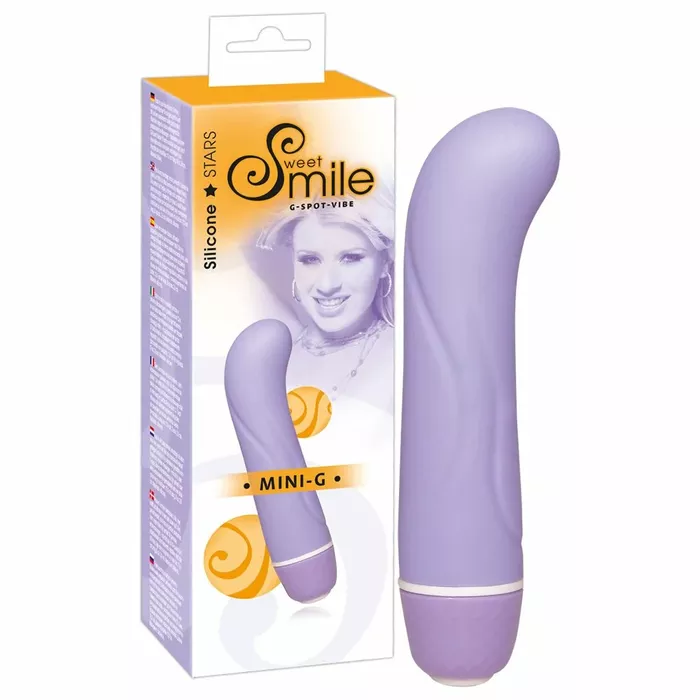 Вибратор sweet smile Mini-G — изогнутый G-точечный 12,4 см Photo 7