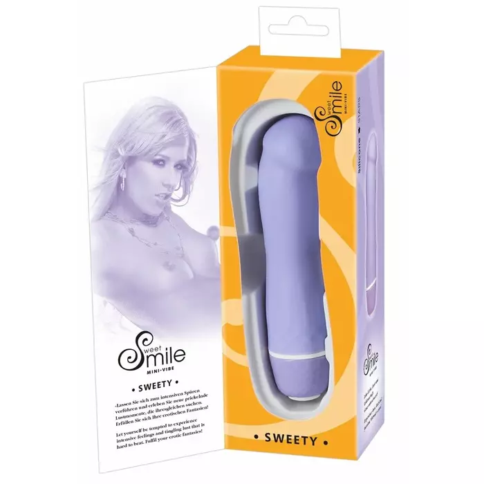 Vibrator sweet smile Sweety — silicone 12.4 cm Photo 4