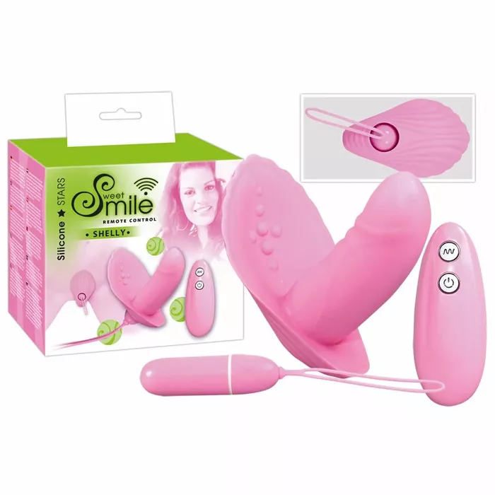 Vibrators Sweet Smile Shelly RC — silikons/ABS, 7,5 cm Photo 7