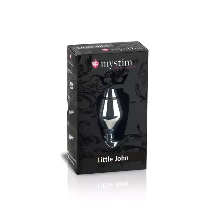 Анальная пробка mystim Little John Small — металл Ø 4 см Photo 6