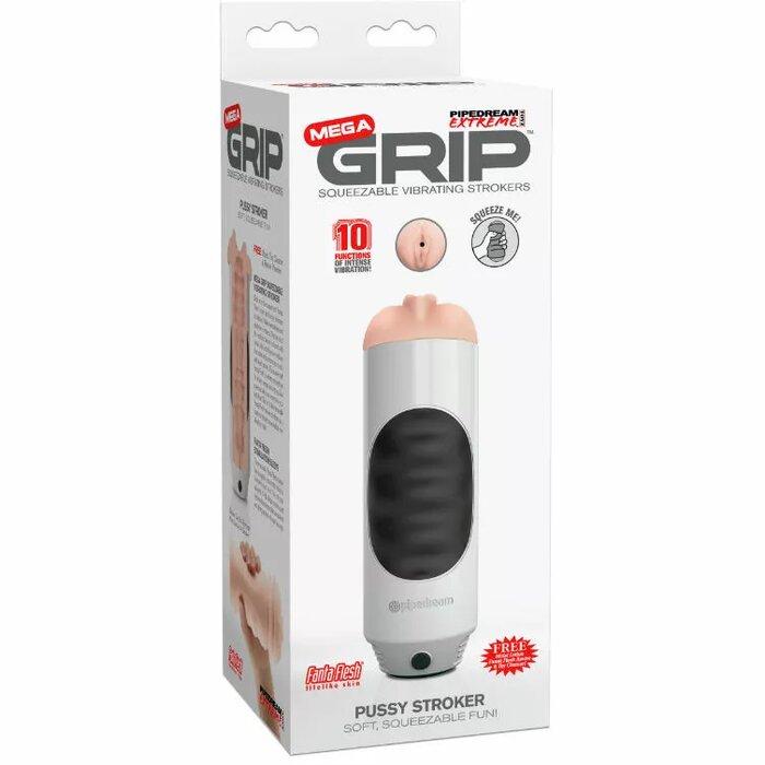 EXTREME TOYZ - PIPEDREAM MEGA GRIP ВАГИНА МАСТУРБАТОР Photo 1