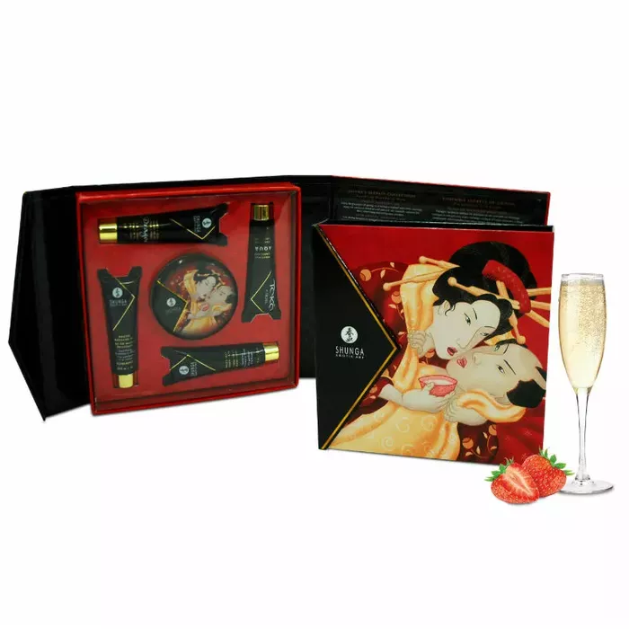 SHUNGA Secret Geisha Strawberries and Cava intimate set Photo 3