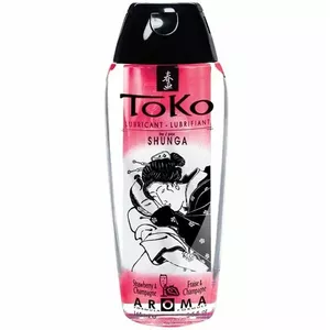 SHUNGA TOKO AROMA LUBRICANT STRAWBERRY AND CHAMPAGNE