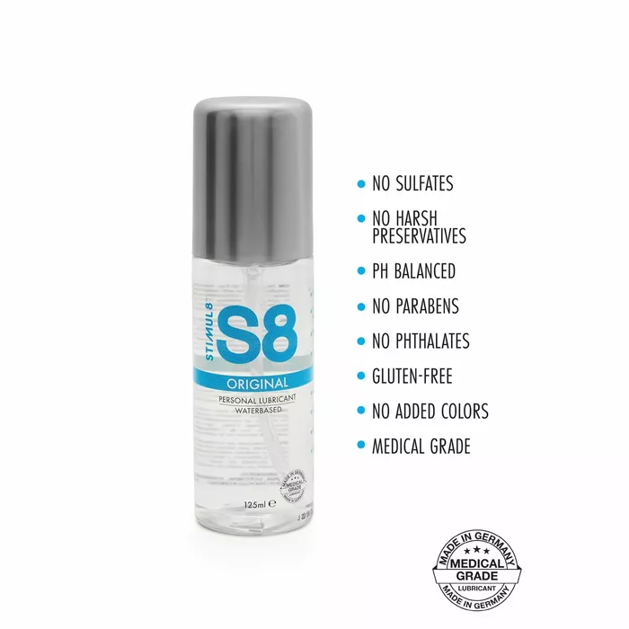 STIMUL8 S8 lubrikants uz ūdens bāzes 125 ml Photo 2