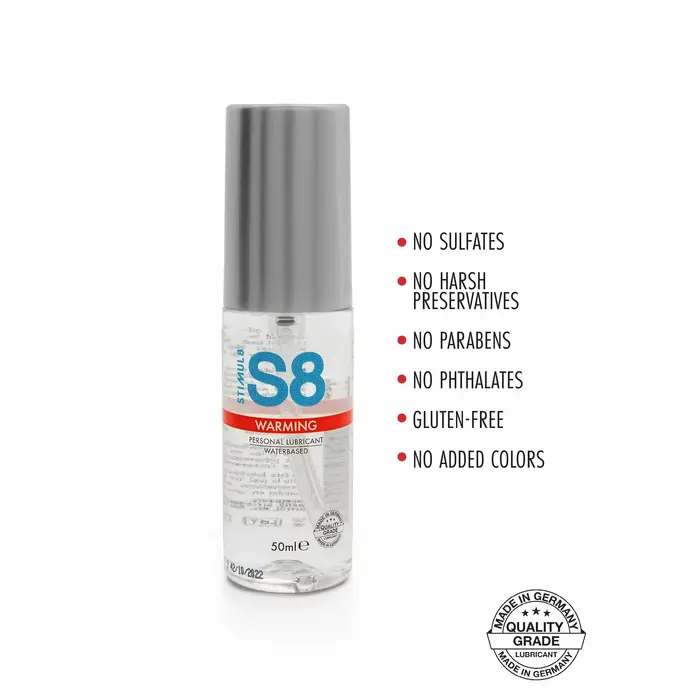 STIMUL8 S8 Heat Effect lubrikants 50 ml Photo 2