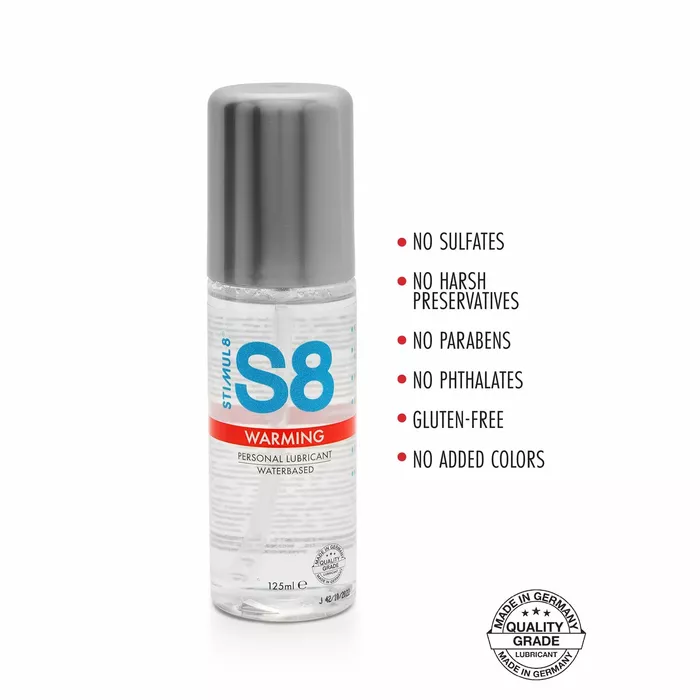 STIMUL8 S8 Heat Effect 125 ml sildošs lubrikants Photo 2