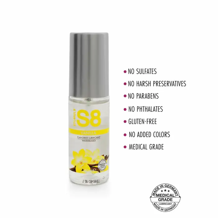 STIMUL8 S8 Vanilla ūdens lubrikants 50 ml Photo 2
