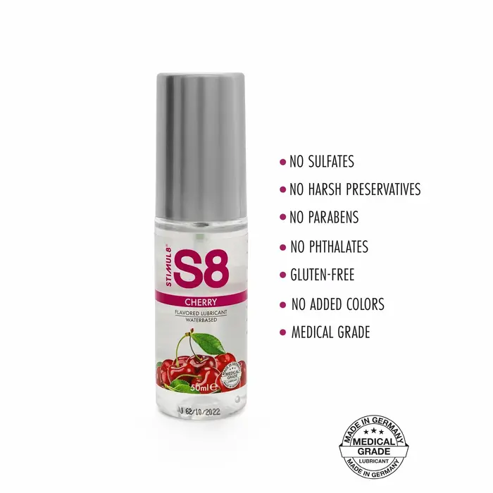 STIMUL8 S8 Cherry ūdens bāzes lubrikants 50 ml Photo 2