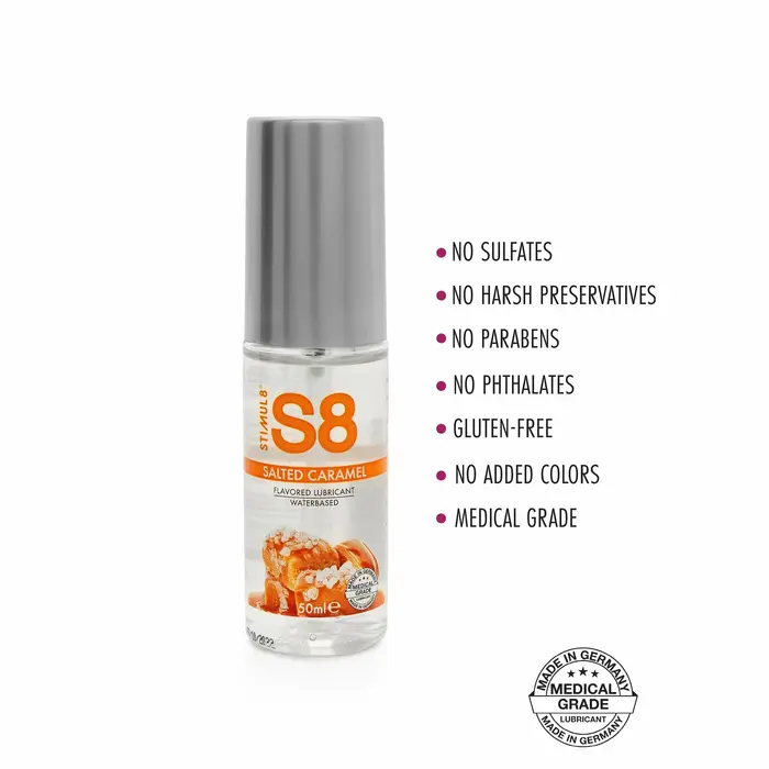 STIMUL8 S8 Salted Caramel ūdens bāzes lubrikants 50 ml Photo 2
