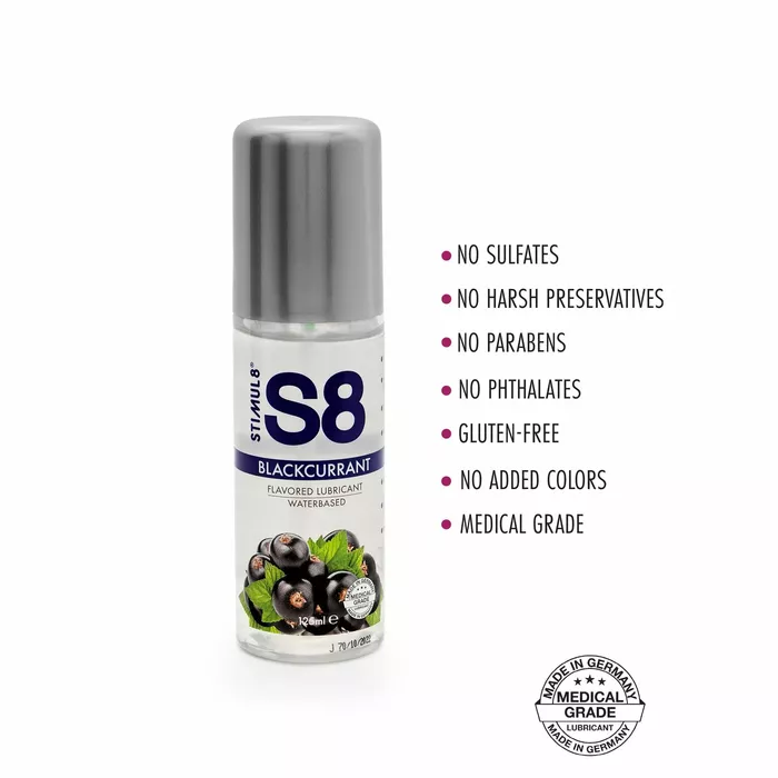 STIMUL8 S8 Blueberry ūdens bāzes lubrikants 125 ml Photo 2