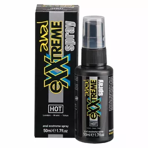 Sprejs hot Exxtreme Anal Spray 50ml Natural - 50 ml, līdzeklis anālajai zonai