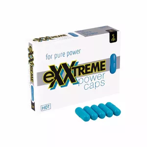 Kapsulas hot Exxtreme Power Caps 1x5 gab Natural – stimulējoša kosmētika, saturs 2,9 g