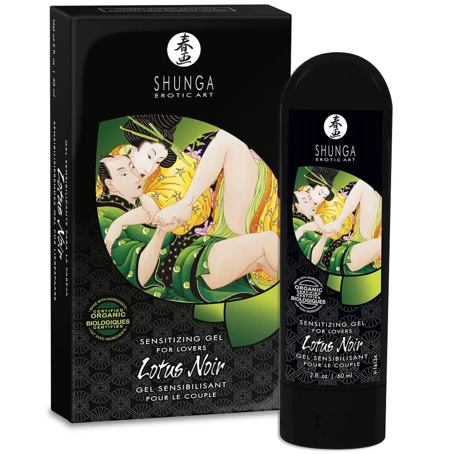 SHUNGA Lotus noir 60 ml Lubrikants uz ūdens bāzes Photo 3
