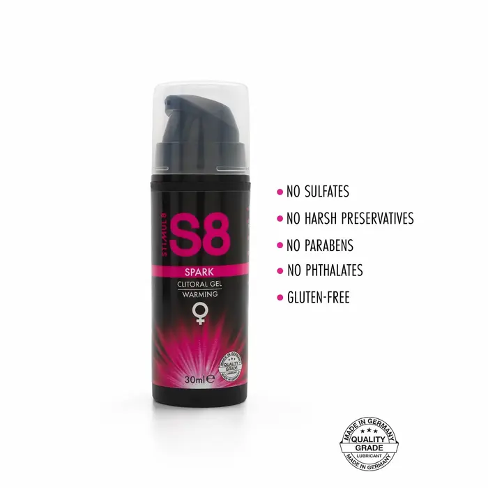 Clitoral stimulating gel STIMUL8 S8 Spark 30 ml Photo 2