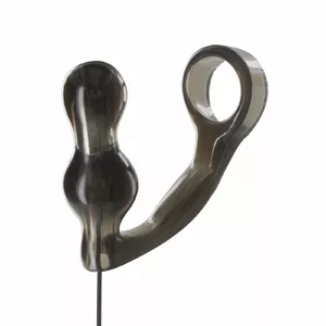 Power Vibr. Plug & Penisring Grey