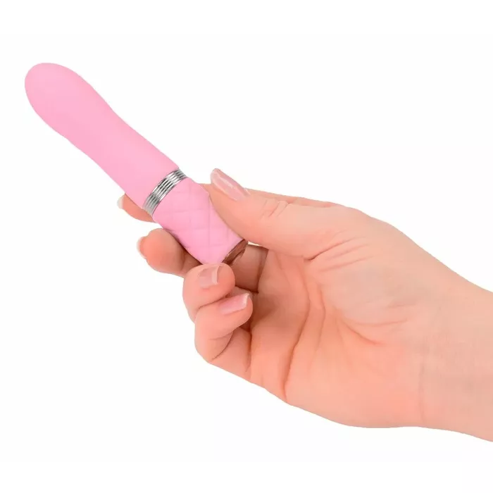 Vibrator PILLOW Flirty Pink — silicone mini 11 cm Photo 3