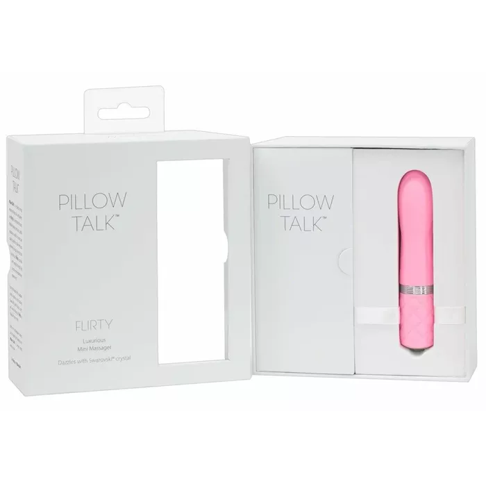 Vibrator PILLOW Flirty Pink — silicone mini 11 cm Photo 6