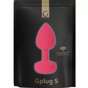 FUNTOYS GPLUG ANAL VIBRATOR RECHARGEABLE SMALL OR PINK NEON 3CM