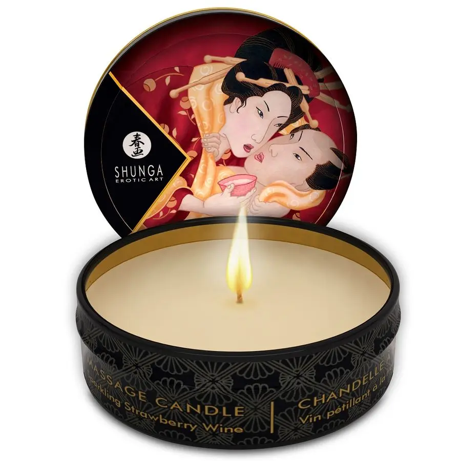 Massage candle SHUNGA Mini Caress by Candelight 30 ml Photo 2