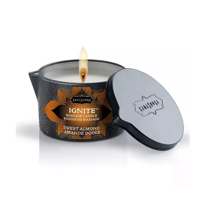 Massage candle KAMASUTRA Mediterranean Almond 170 g Photo 4