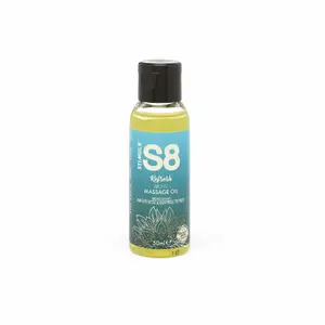 S8 Massage Oil 50ml French Plum & Egyptian Cotton 50