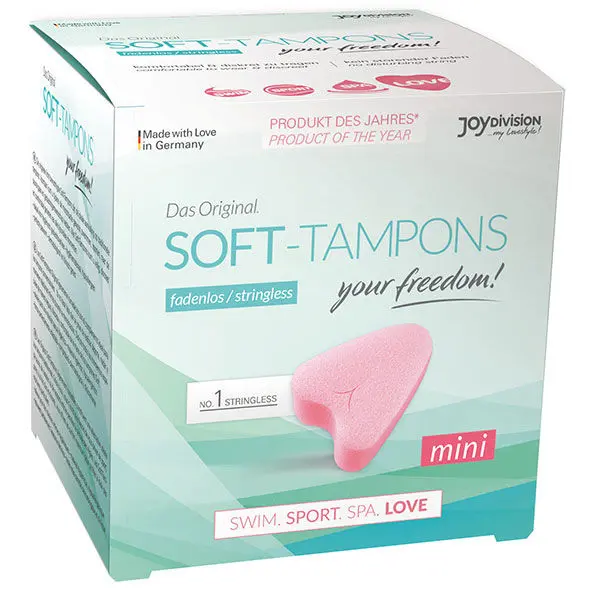 JOYDIVISION Soft Tampons Mini 50-Pack Photo 4