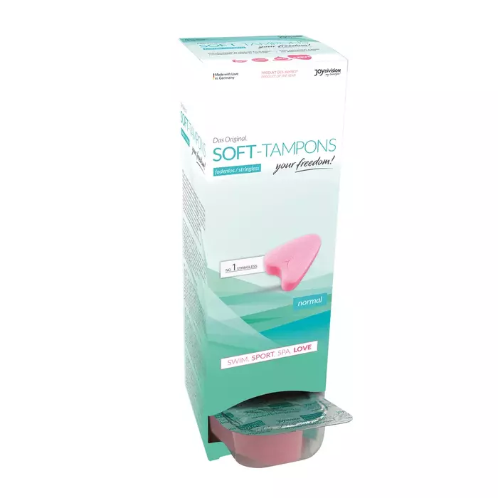 Soft tampons JOYDIVISION — 10 pcs, high absorption Photo 3