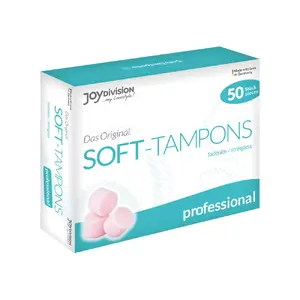 JOYDIVISION JOY157 Feminine Hygiene Soft Tampons, 50 Pieces Pack