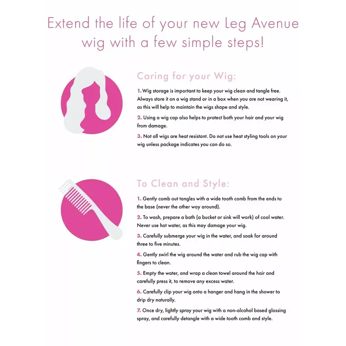 Wig LEG AVENUE Bangin Long Straight — black Photo 2